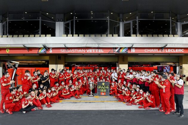 Sebastian Vettel, Charles Leclerc, Ferrari
