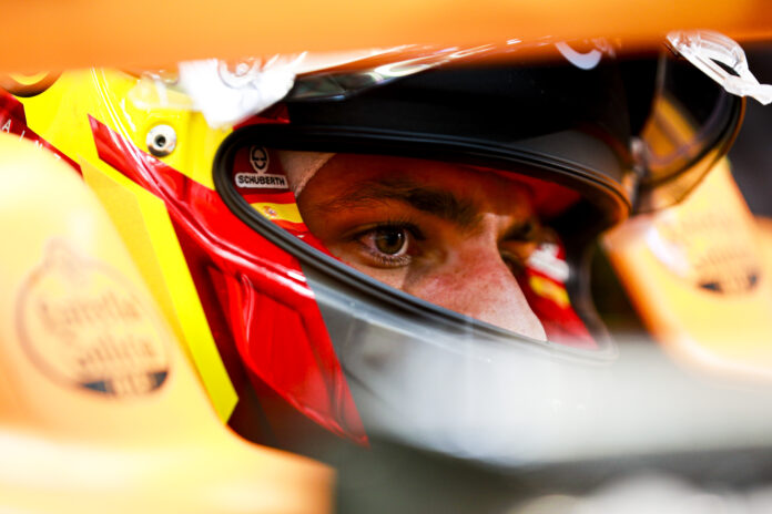 Sainz, racingline