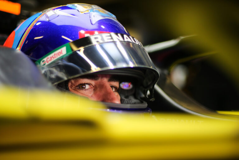 Fernando Alonso, Renault, racingline