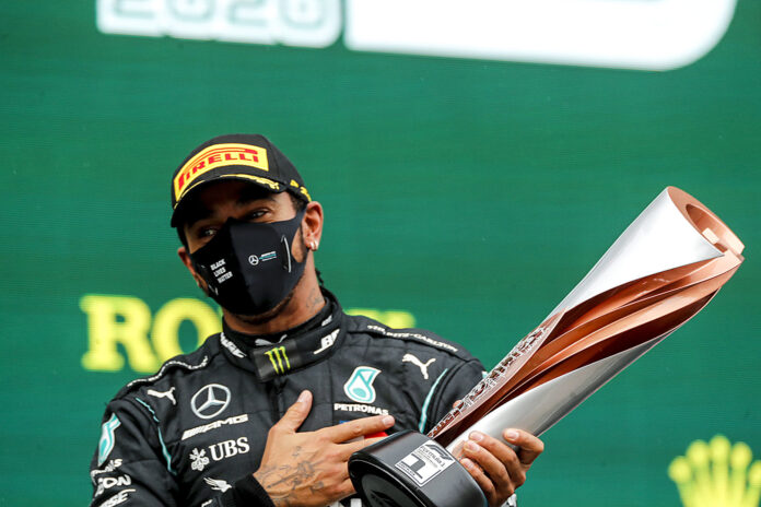 Hamilton, racingline