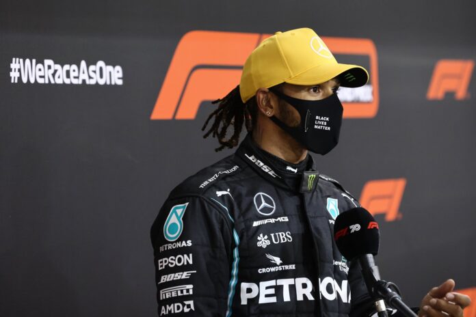 Lewis Hamilton, Mercedes, racingline