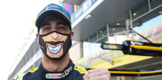 Daniel Ricciardo, racingline