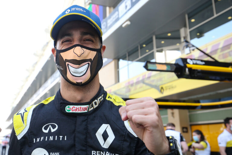 Daniel Ricciardo, racingline