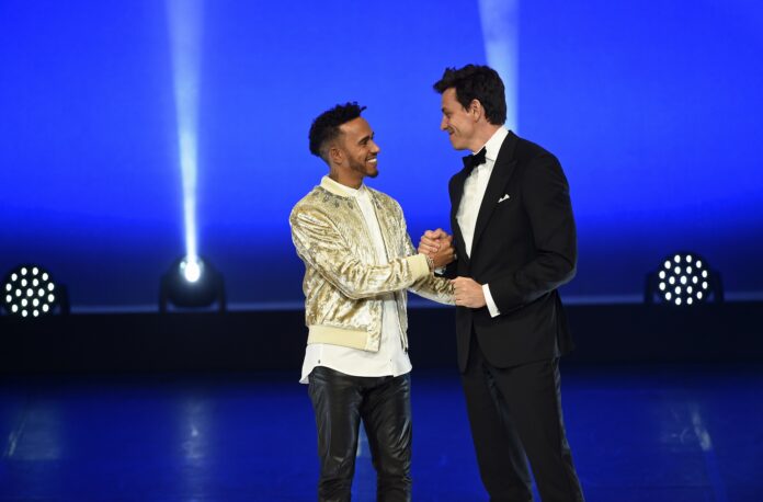 lewis hamilton, toto wolff