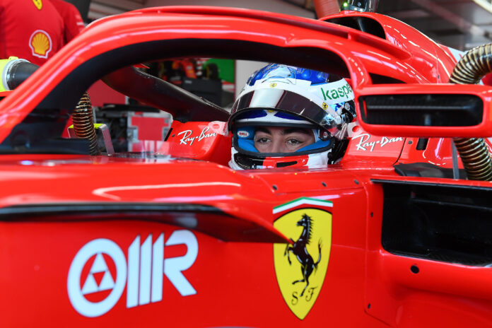 Alesi, racingline