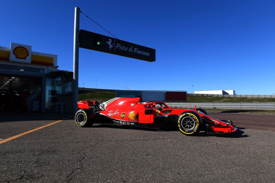 Charles Leclerc, Ferrari, racingline