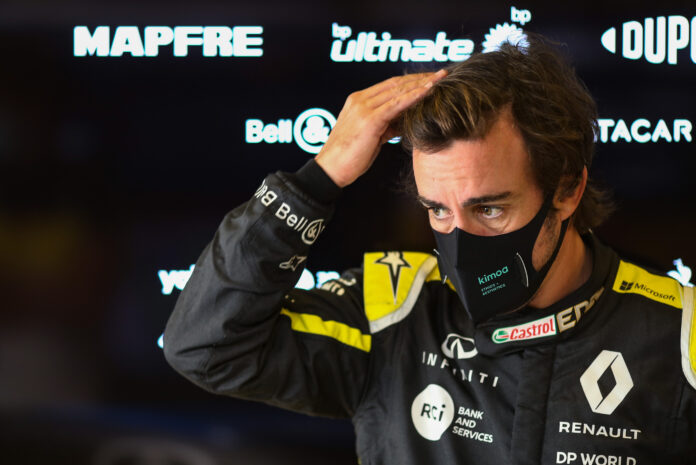Alonso, racingline