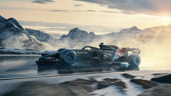Alpine F1 Winter Livery