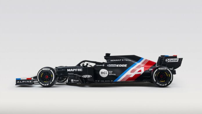 Alpine F1 Winter Livery