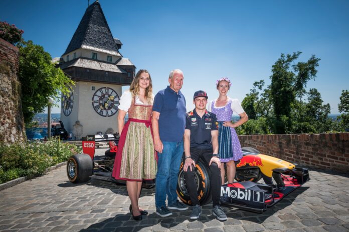 Dr. Helmut Marko, Max Verstappen, osztrák