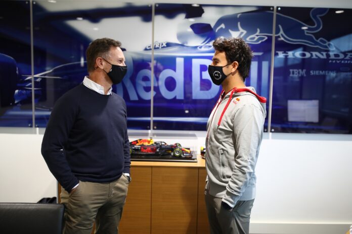 Sergio Perez, christian horner