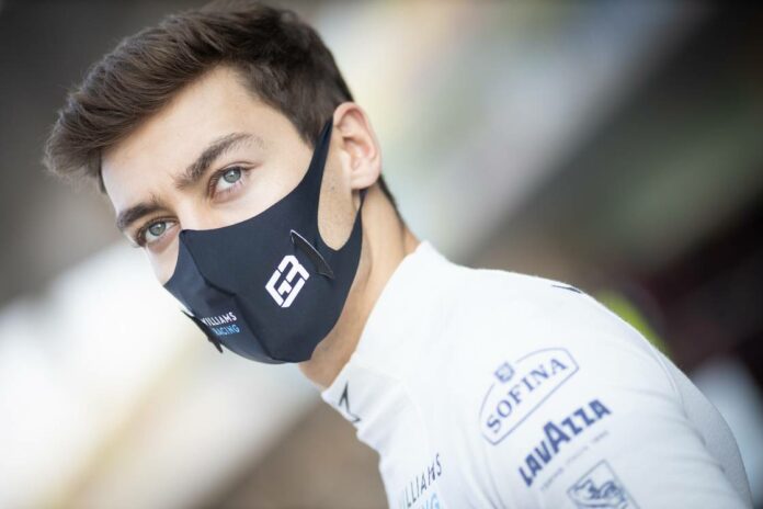 Russell, racingline