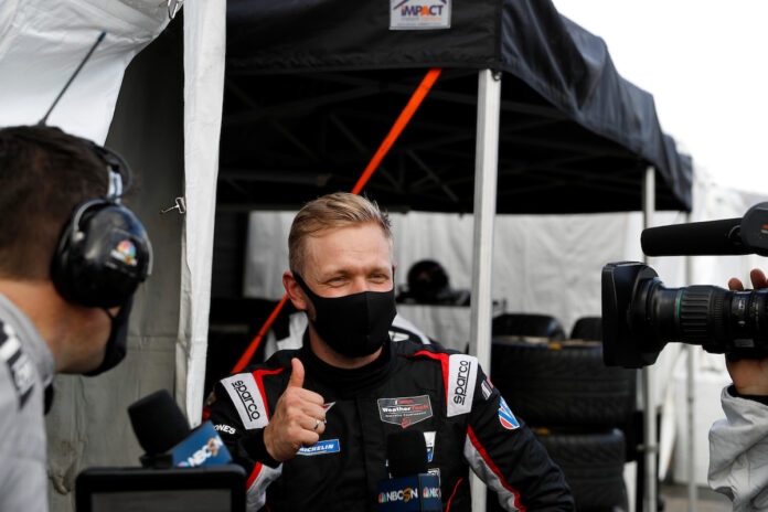 Magnussen, racingline