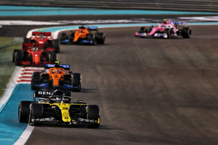 Forma-1, racingline