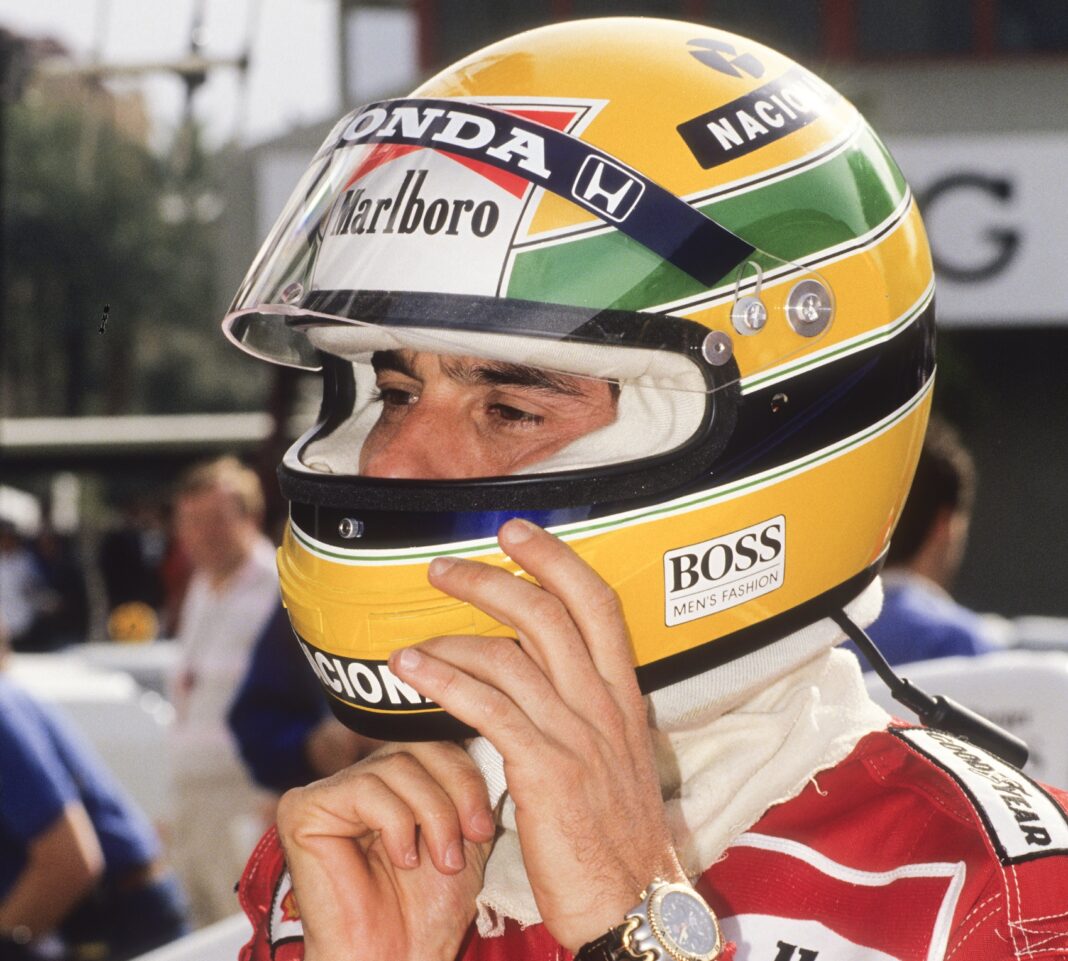 Senna, racingline