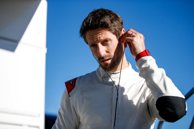 Grosjean racingline