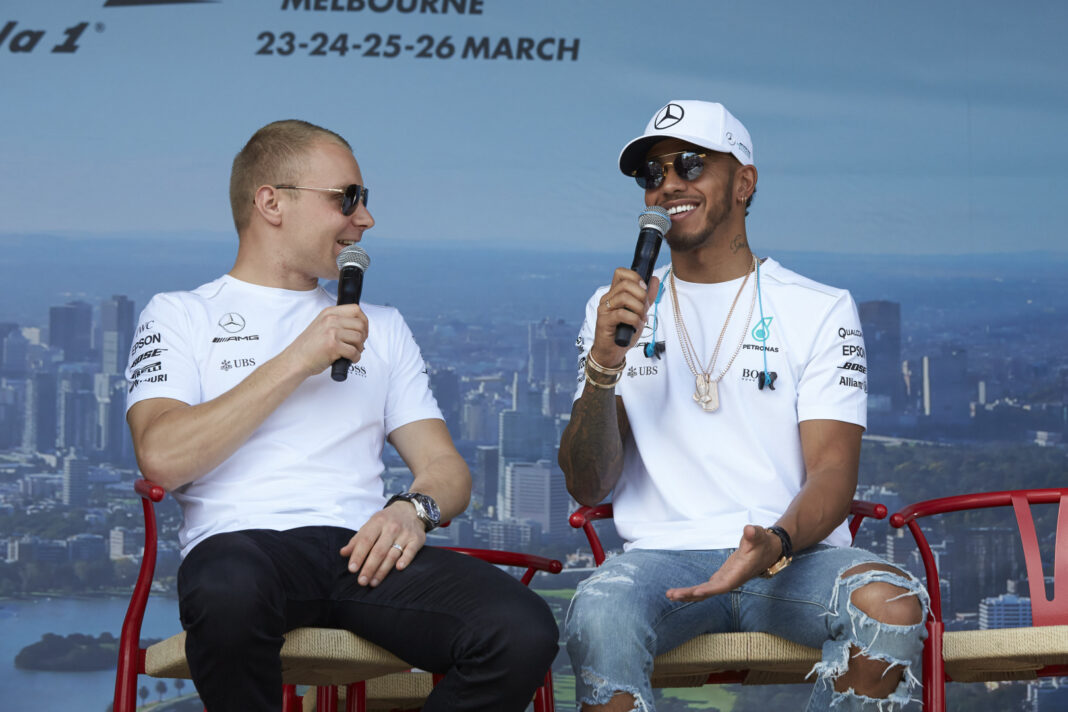 Valtteri Bottas, Lewis Hamilton, racingline
