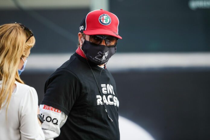 Räikkönen, racingline
