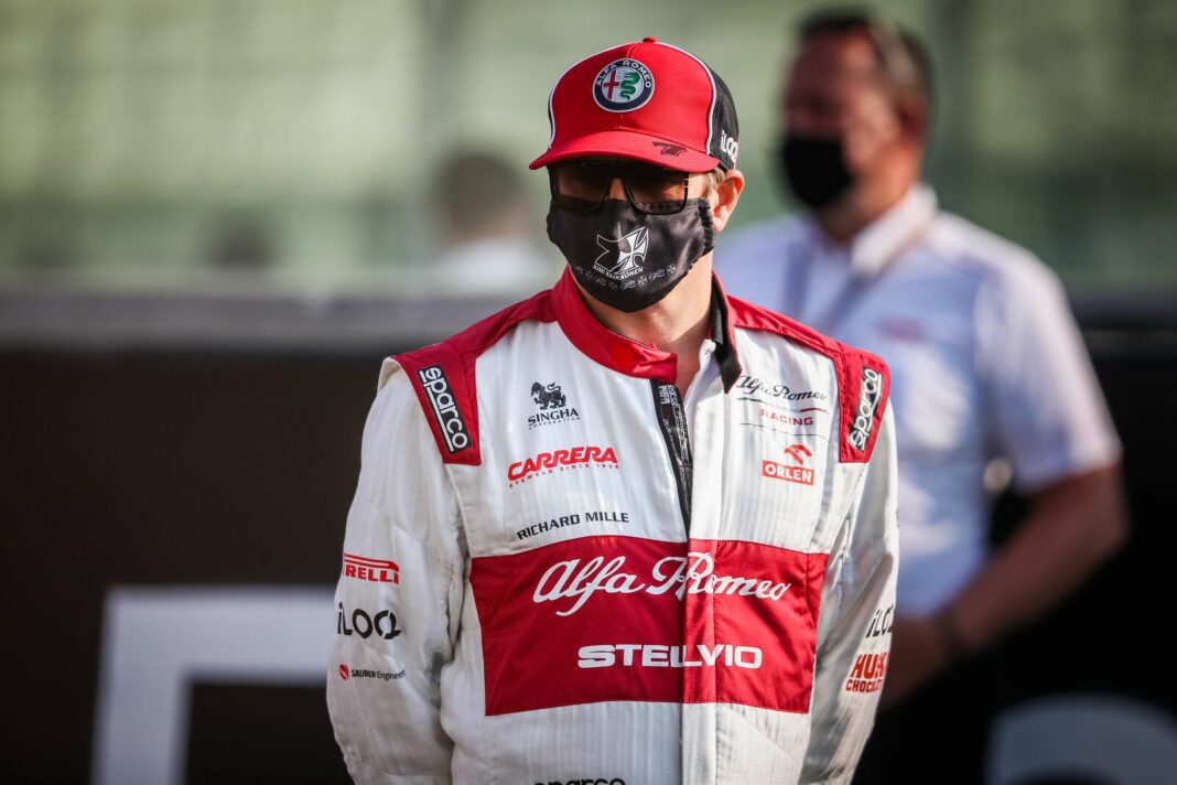 Räikkönen, racingline
