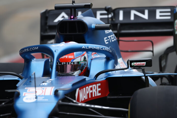 Alpine, Ocon, Racingline