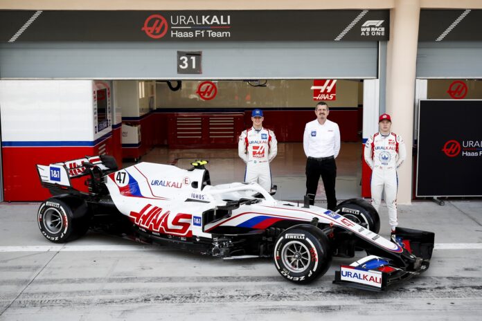Mick Schumacher, Günther Steiner, Nikita Mazepin