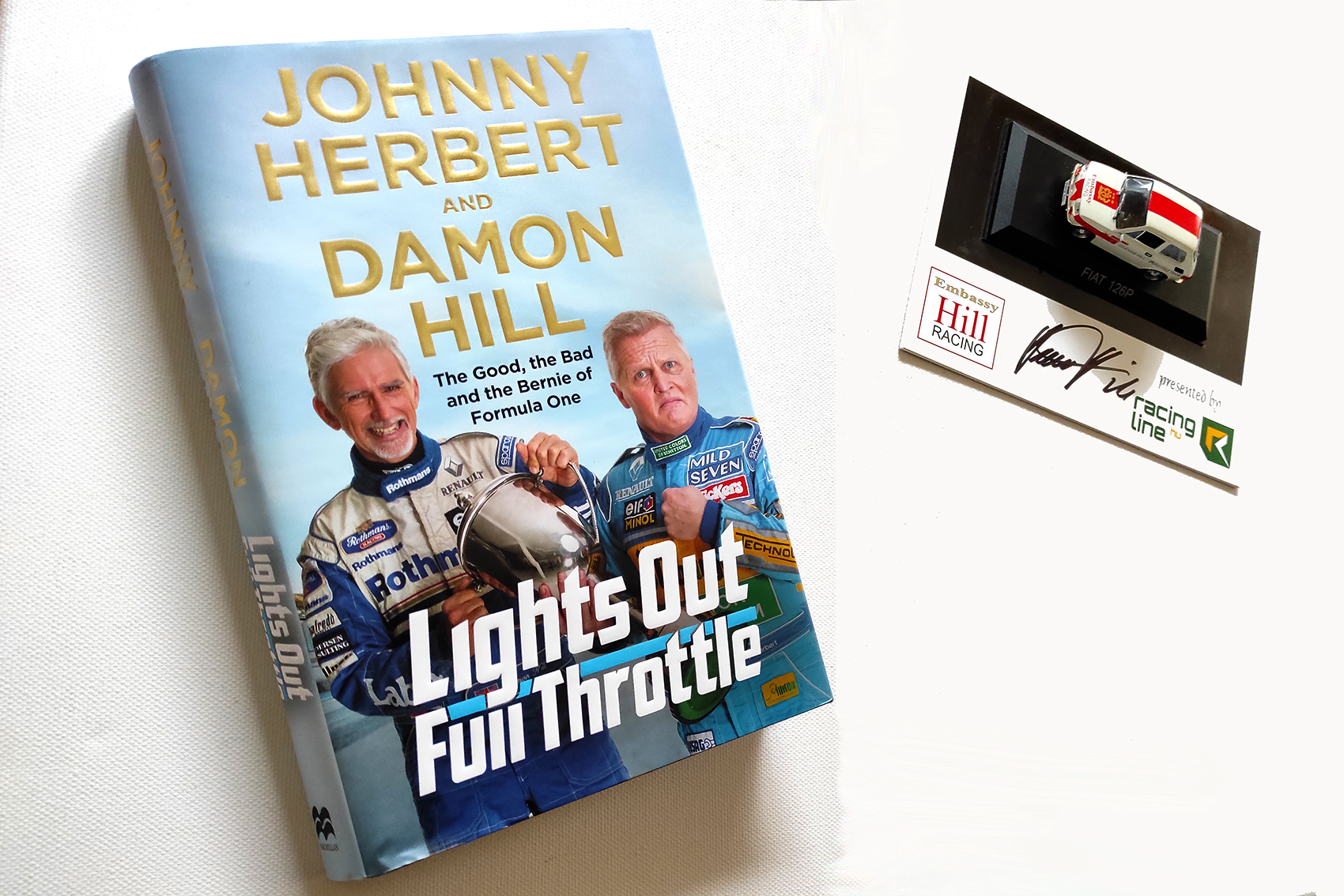 Damon Hill és Johnny Herbert csipkelődése, komoly és komolytalan témákban!