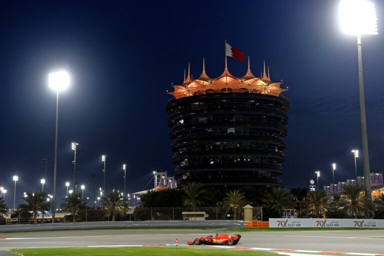 F1, Bahrein, racingline
