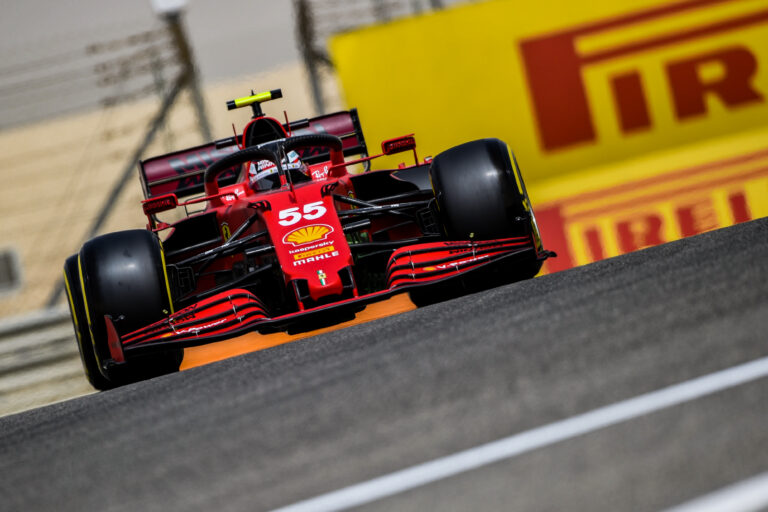 Ferrari, Carlos Sainz, racingline