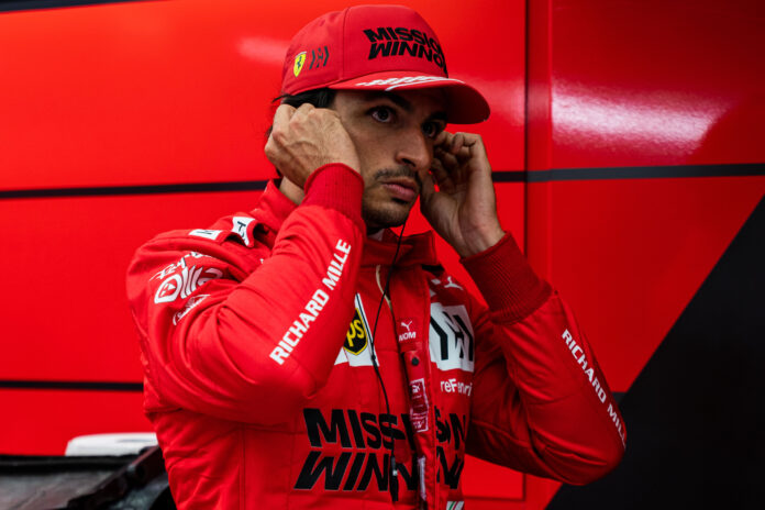 Sainz, racingline
