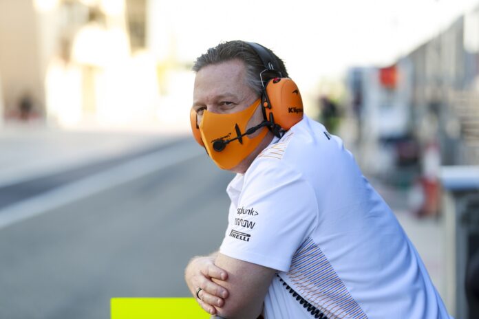 Zak Brown, McLaren, F1