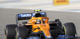 Lando Norris, McLaren, racingline
