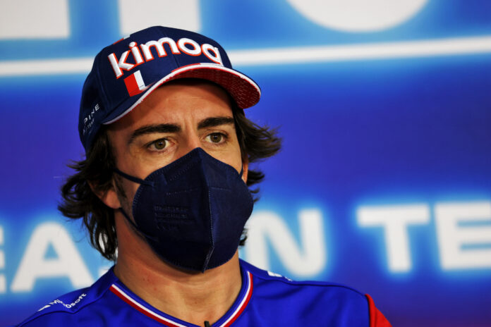 Fernando Alonso, racingline