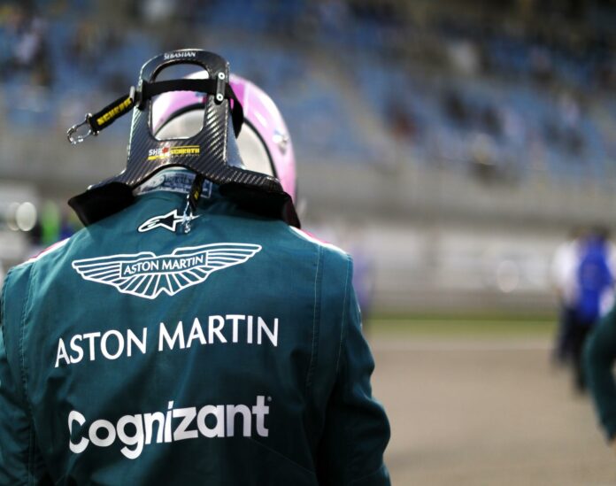 Sebastian Vettel, Aston Martin, racingline
