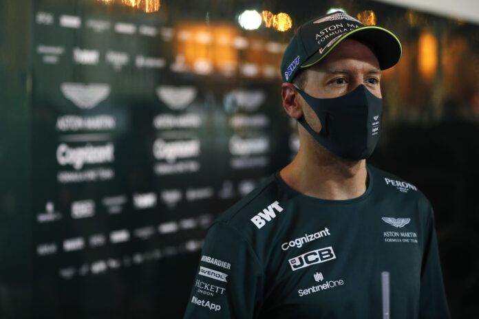Vettel, racingline
