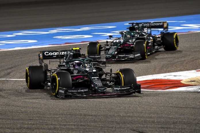 Sebastian Vettel, Lance Stroll, Aston Martin
