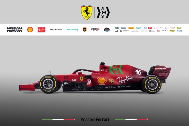 Bemutatta autóját a Ferrari is, így fest tehát az SF21!