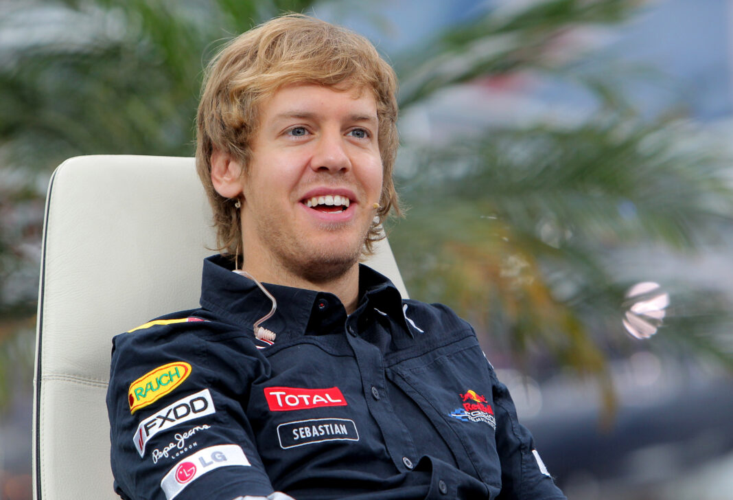 Sebastian Vettel, racingline, F1