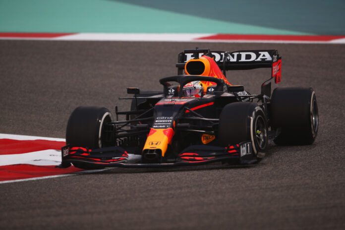 Verstappen, racingline
