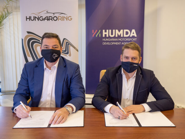 Stratégiai együttműködési megállapodást kötött a HUMDA és a Hungaroring