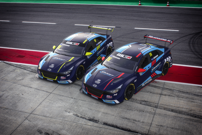 Andreas & Jessica Bäckman, Target Competition, Hyundai, WTCR, racingline.hu