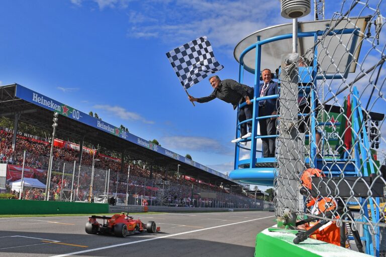 Charles Leclerc, Monza, racingline