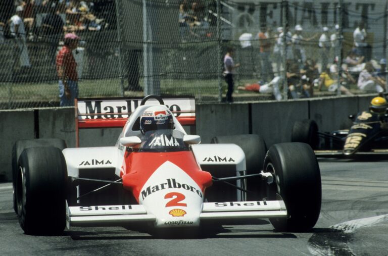 Alain Prost, ayrton senna