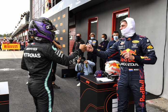 Lewis Hamilton, Max Verstappen
