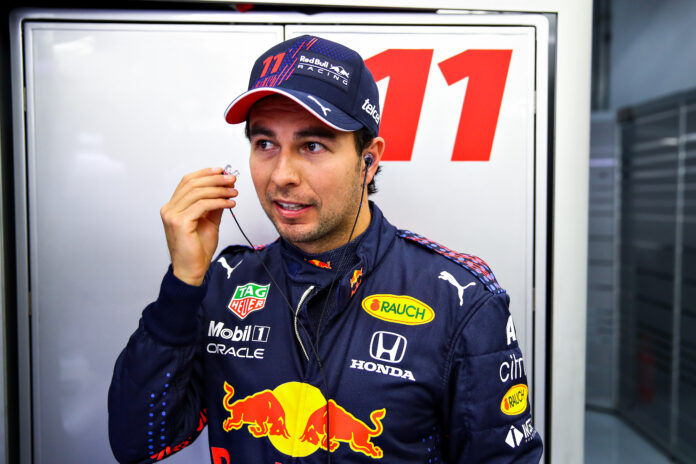 Pérez, racingline