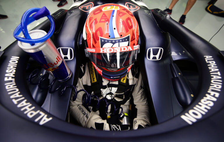 Pierre Gasly, Honda, racingline