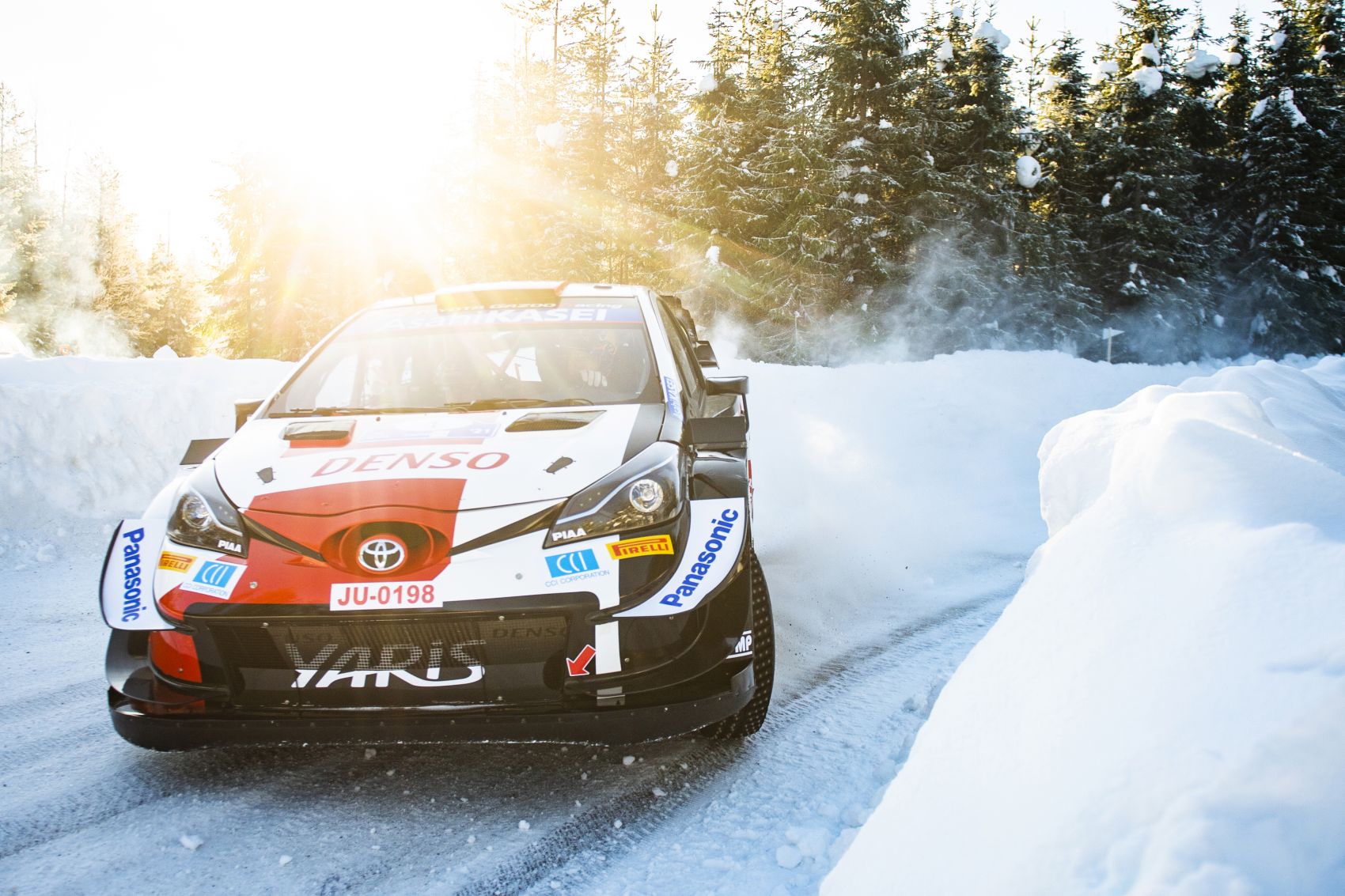 A Toyota is teszteli a 2022-es WRC autóját