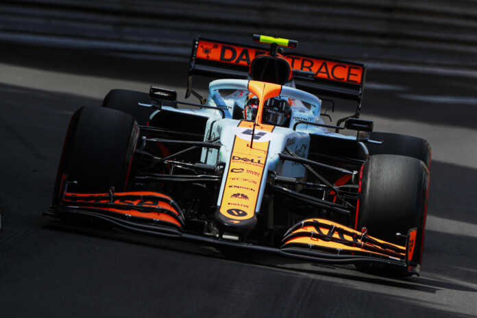 Lando Norris, McLaren, racingline