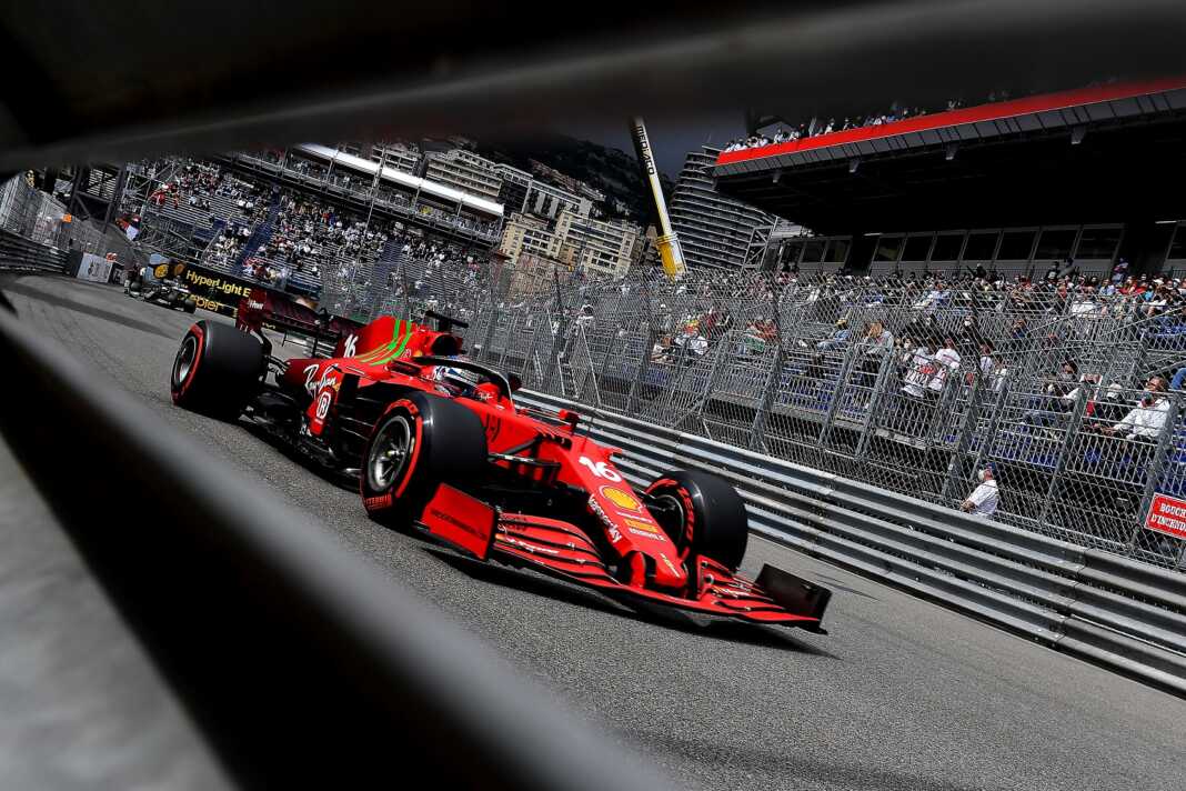Charles Leclerc, Ferrari, Monaco, Forma-1, racingline.hu