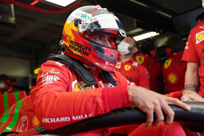 Sainz, racingline