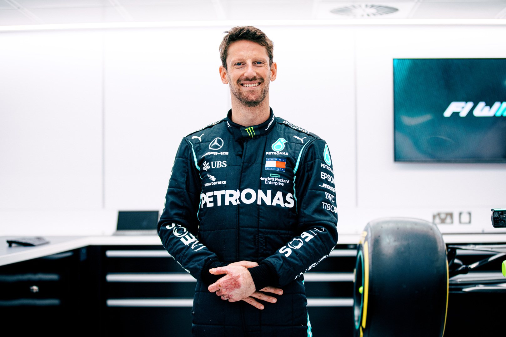 FRISS: Megvan, mikor tesztelhet majd Grosjean a Mercedesszel!